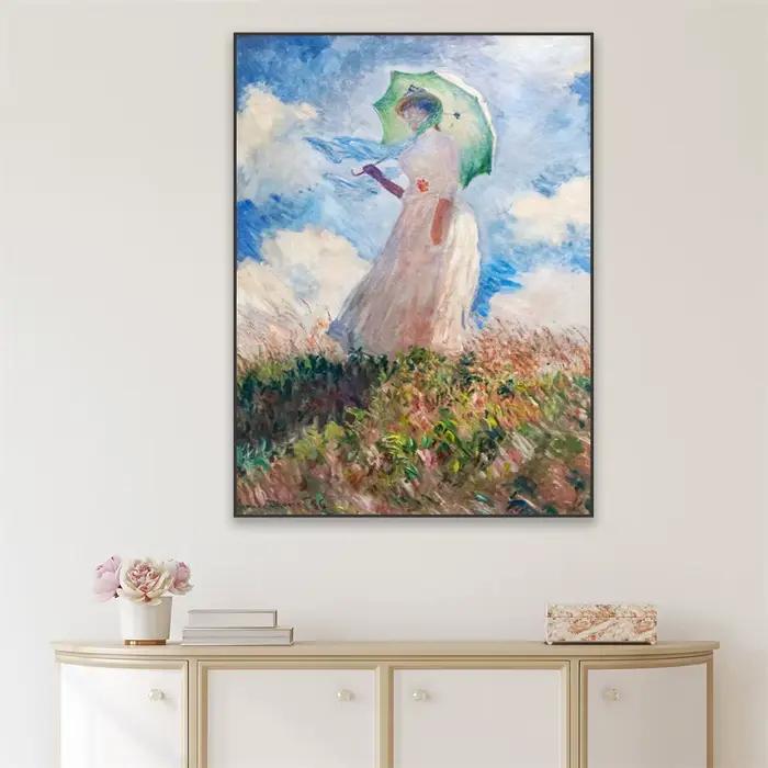 Peinture à l'huile classique Madame Monet et son fils