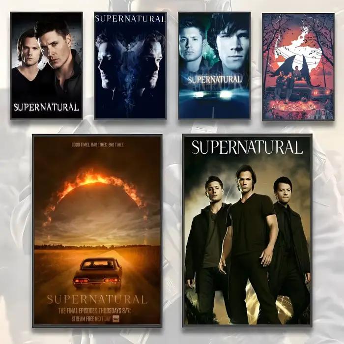 Affiche sur toile HD de la série télévisée Supernatural