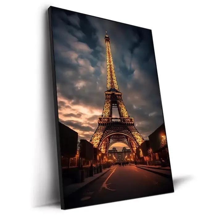 Photographie Photo Paris-tour Eiffel la nuit affiche HD mur Art toile impression peinture photos pour salon décor à la maison