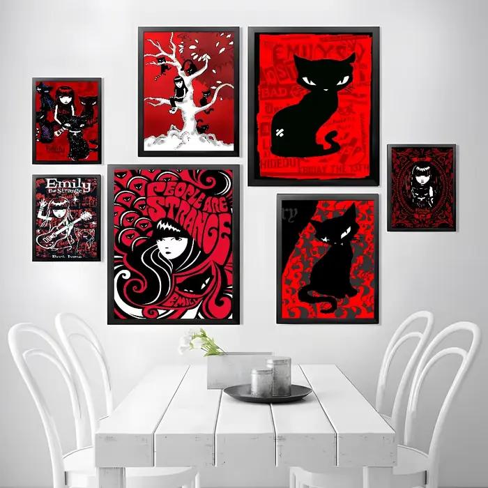 Affiche de bande dessinée E-Emily the S-Strange