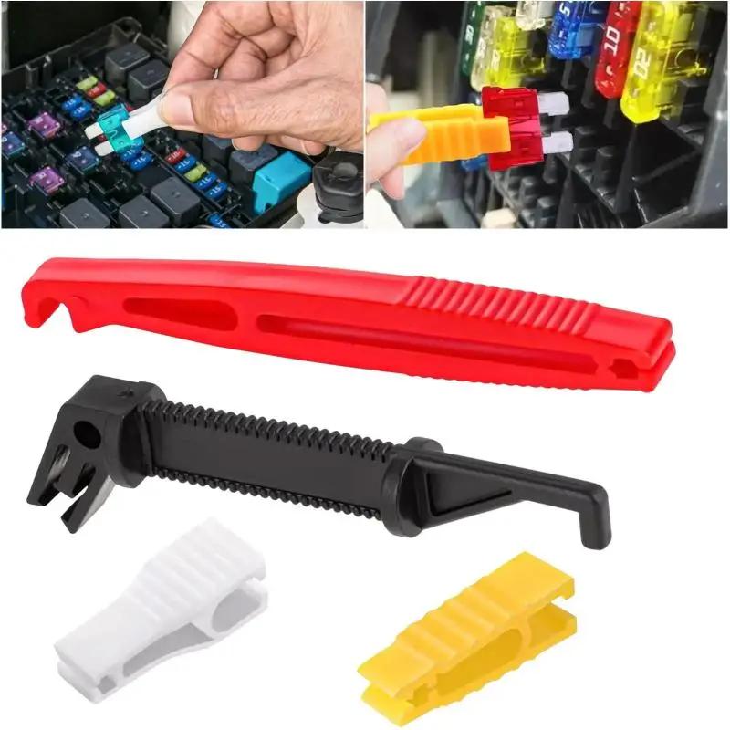 Kit de retrait de fusibles de voiture 4 pièces, outil de démontage rapide et facile avec support int