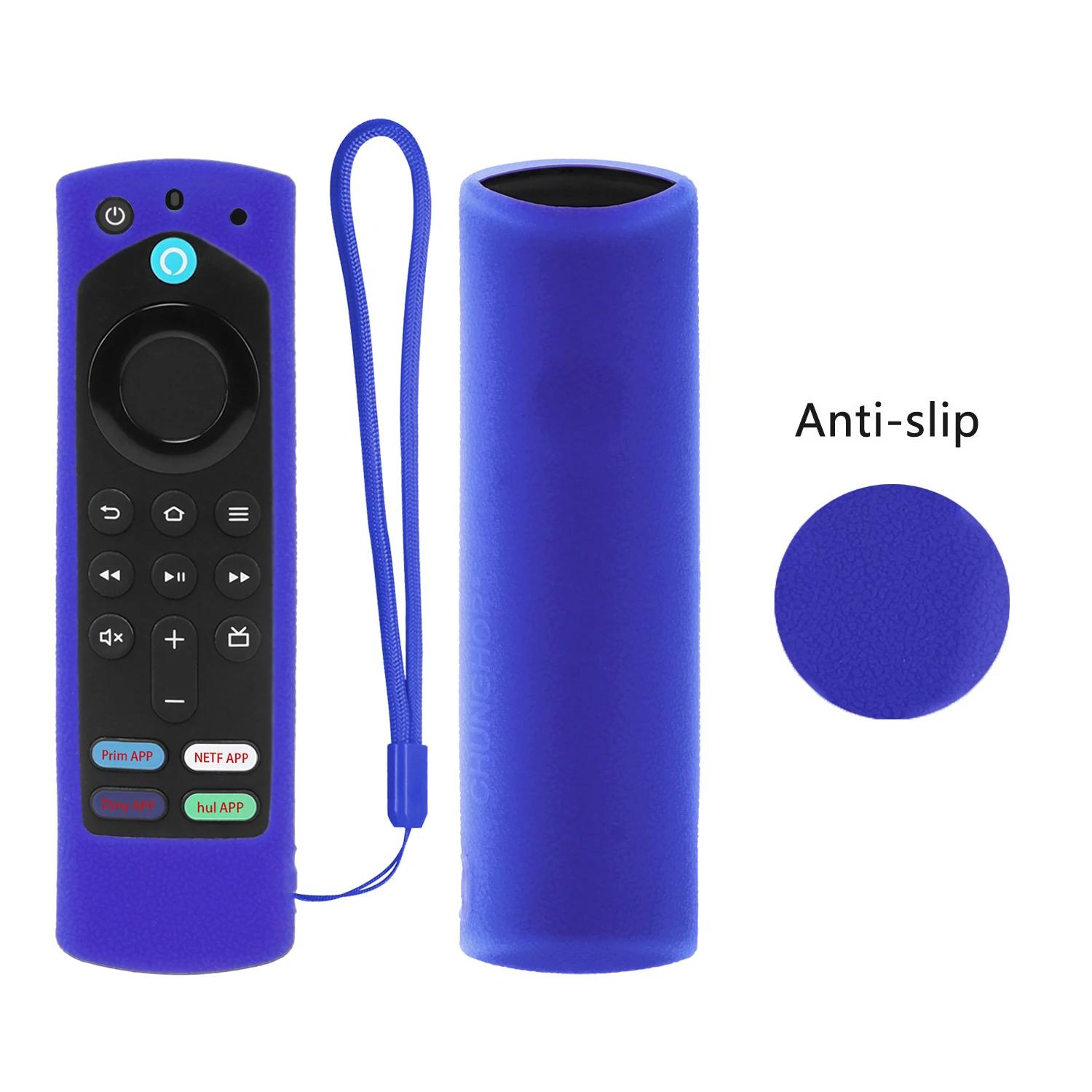 Gaine de protection en silicone pour télécommande Amazon Fire TV Stick, étui d'origine 2021 3ème Isa