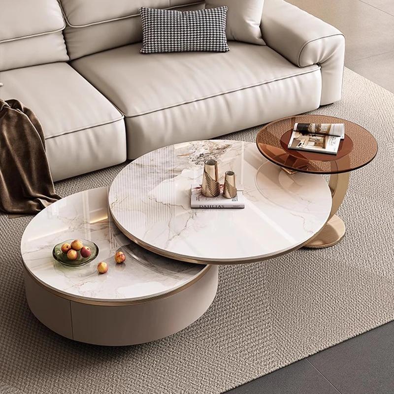 Tables basses italiennes de haute qualité, classiques de luxe, modernes, romaines, Glamour, dessus e