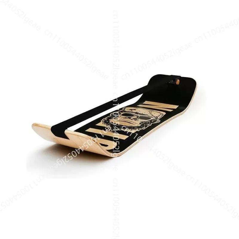 Planche d'équilibre, Planche de yoga en bois, Planche d'équilibre pour l'entraînement de ski et de y