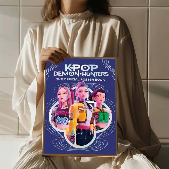 Affiches de films classiques Kpop D-Demon H-Hunters, affiche de qualité HD, peinture murale, décorat