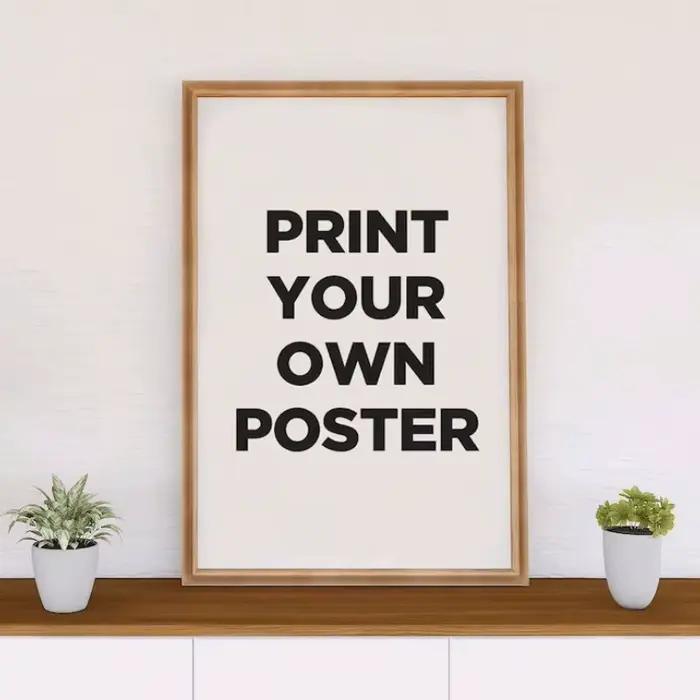 Toile de peinture personnalisée, impression HD, personnalisez votre image, affiche murale personnali