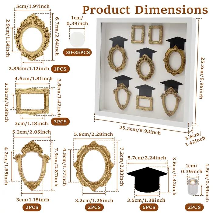 Mini Musée de nous-mêmes : Cadre photo DIY personnalisé, boîte de présentation miniature avec mini c