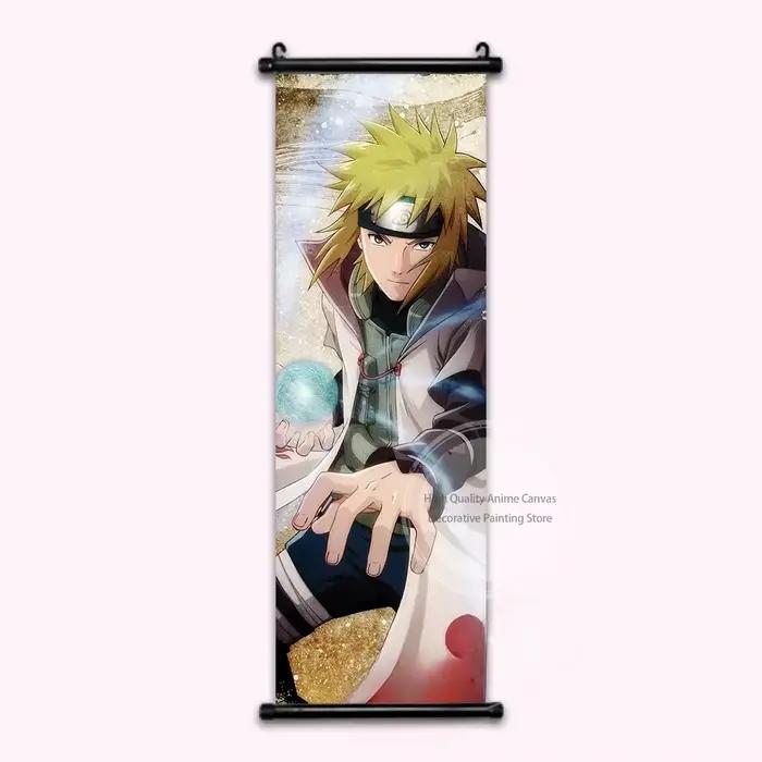 Naruto suspendus peinture toile décoration de la maison mur œuvre Hatake Kakashi rouleaux photo Anim