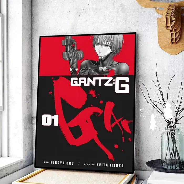 Affiche Anime Gantz, peintures décoratives, tentures murales pour bureau, salon, maison personnalisé