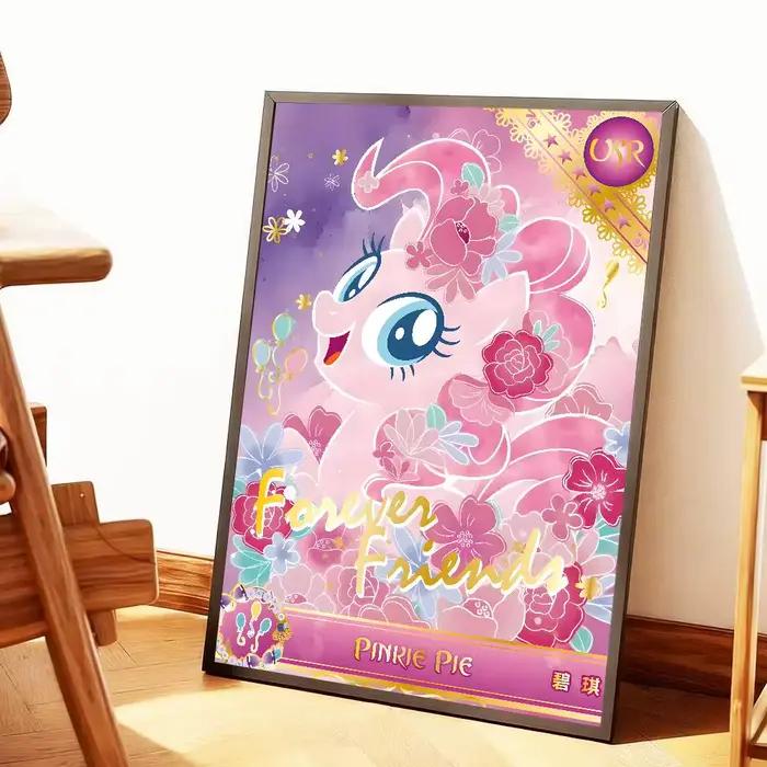 Affiche de dessin animé My L-Little P-Pony rose, avec impressions, décoration pour la maison, la cha