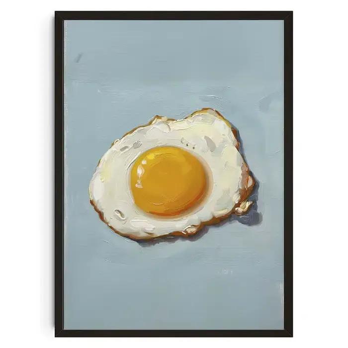 Affiches et imprimés Vintage pour salle à manger, fruits, Orange, avocat, tomate, café, peinture sur