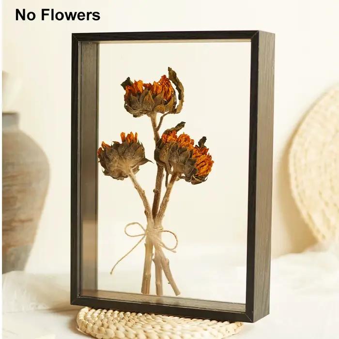 Cadres de boîte d'ombre profonde, présentoir de bouquet, étui à fleurs, image 3D pour l'artisanat, m