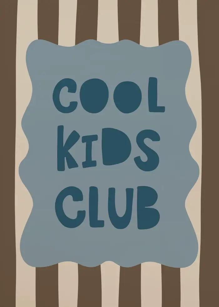 Affiche de peinture sur toile de dessin animé moderne pour enfants, impression d'art mural, image ty