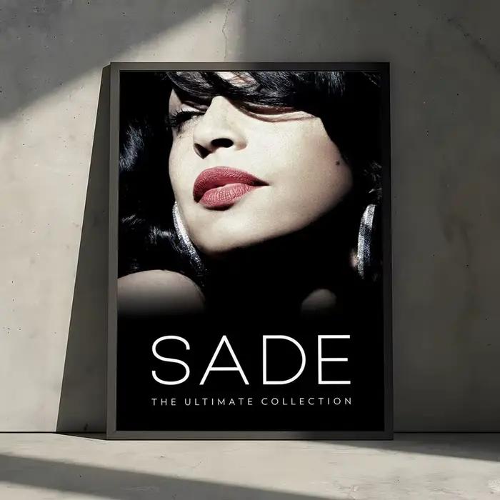 Affiche décorative d'album musical Singer S-Sade, autocollants muraux décoratifs, impression photo m