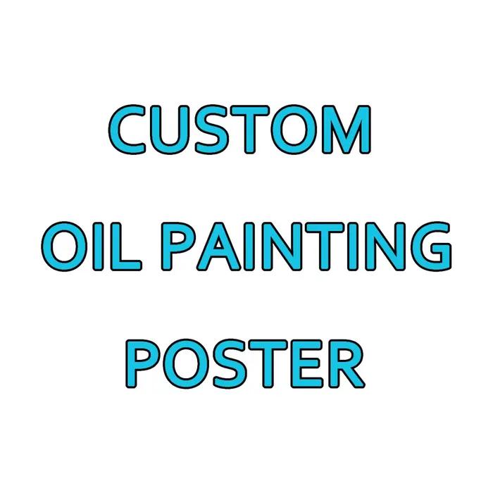 Peinture à l'huile personnalisée, impression sur toile, personnalisée de votre image pour Portrait d
