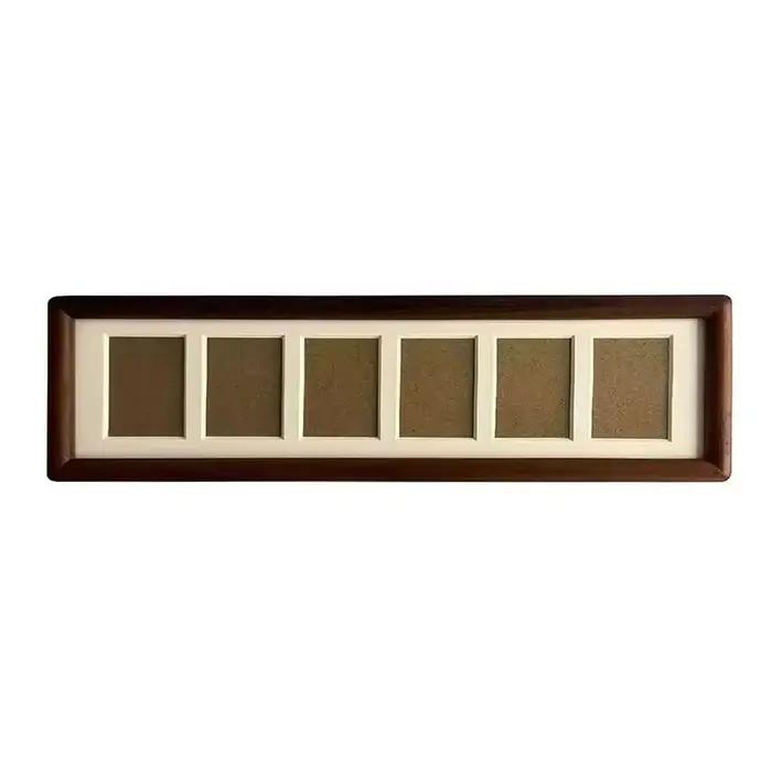 Cadre Photo rectangulaire pour bureau, cadre d'affichage de plusieurs photos, cadre pour 6 cartes, p