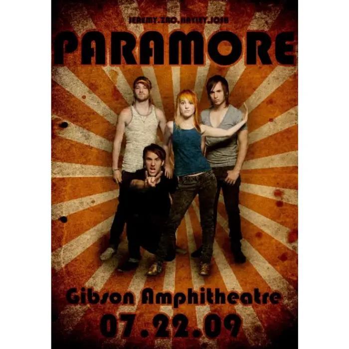 Affiche de Couverture d'Album de Musique de Chanteur Paramore 2023, Peinture sur Toile, Art Mural, C