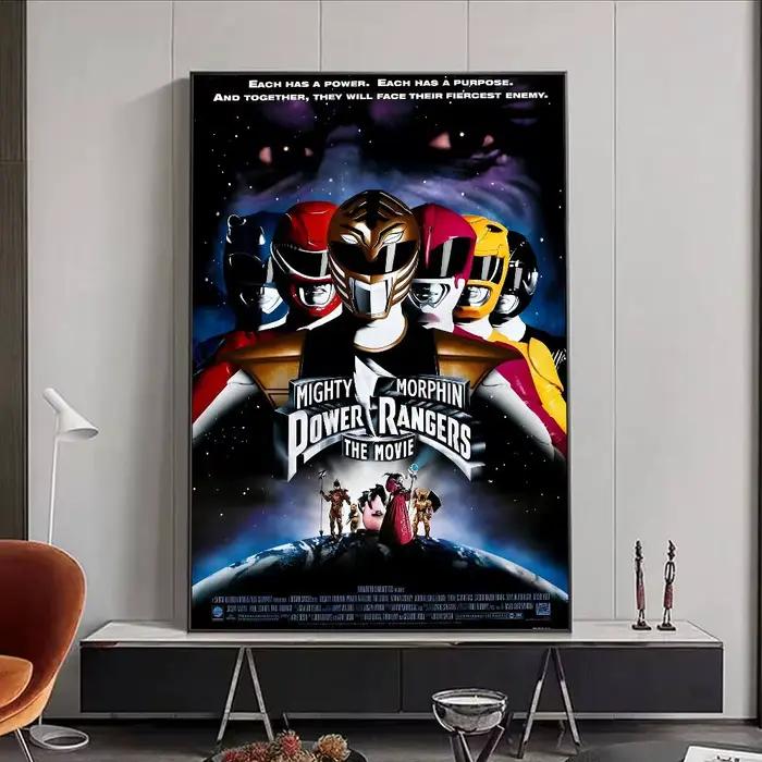 Affiche TV m-meighty Morphin Power Rangers, affiche d'art HD pour la maison, salon, bar, bureau, déc
