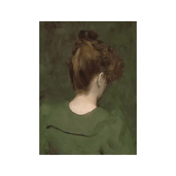 Paysage Mur Art Affiche Vintage Art Print Portrait Croquis Toile Vintage Galerie Mur Peinture Salon
