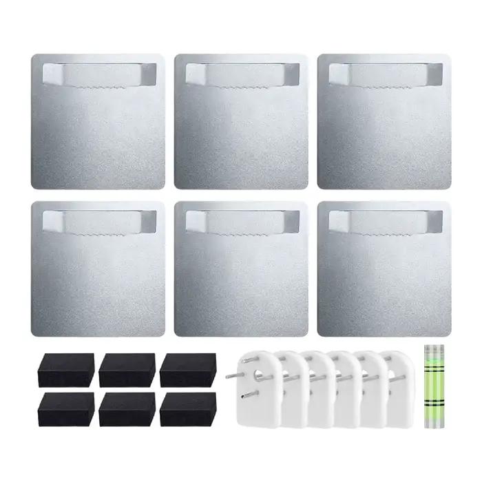 Ensemble de cintres adhésifs pour photos, bandes de bande pour cadre sans poinçon, autocollants mura