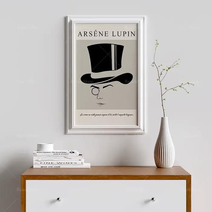 Marie Antoinette-Arsène Lupin, un groupe de deux, Art mural d'exposition, Estampes imprimables, Esta