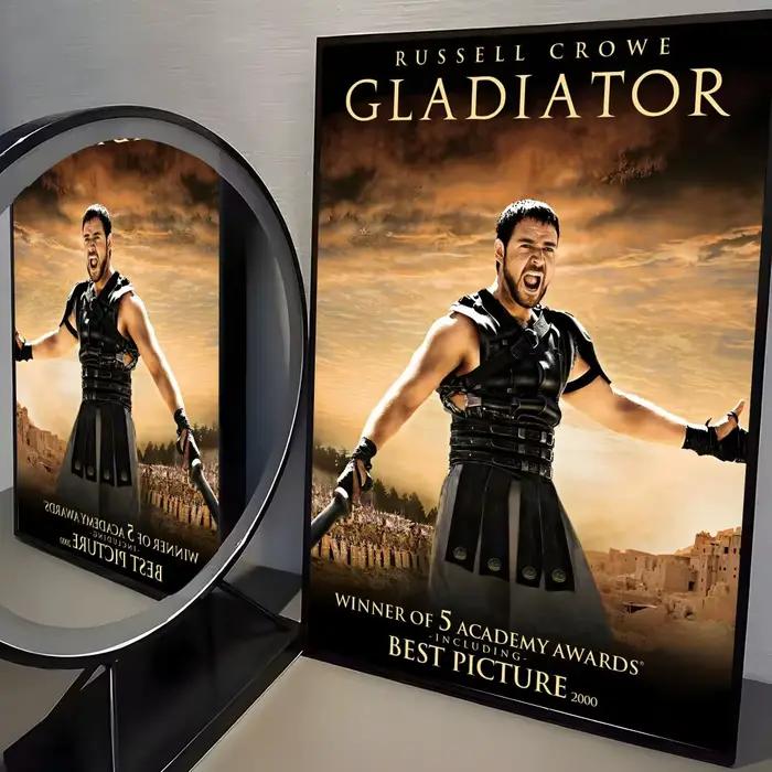 Affiche de film La Rome antique G-Gladiateur, art mural tendance, bon autocollant imprimé sur papier