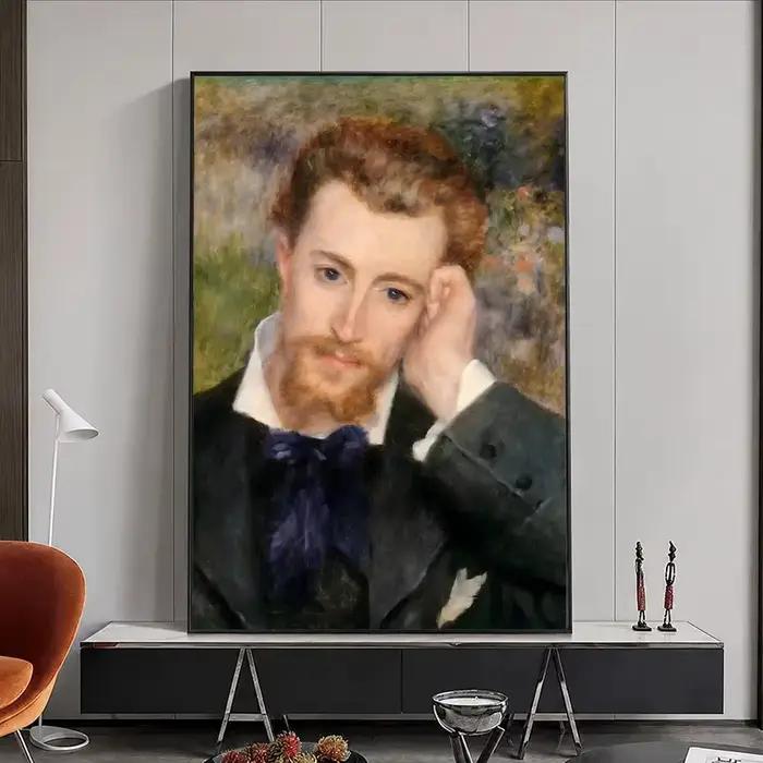 Affiche d'artiste Renoir, autocollant mural imperméable, auto-adhésif, Art HD, décoration de chambre