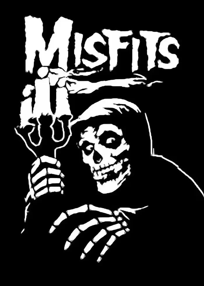 Affiche tendance Misfits, peinture sur toile, art mural, affiches et impressions rétro sur le thème