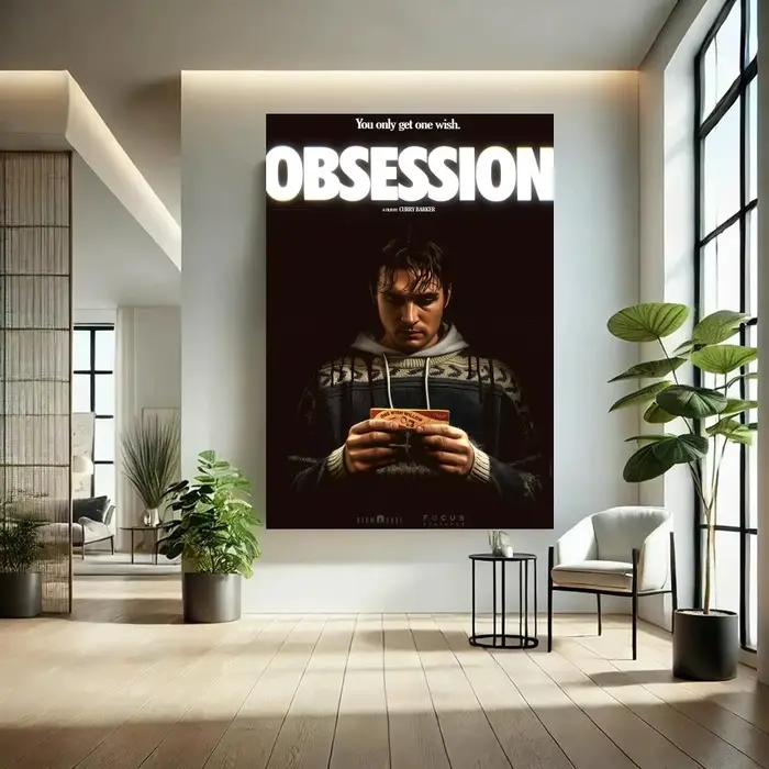 Affiche de films d'horreur Movie Obsession, affiches classiques et impressions d'art mural adaptées