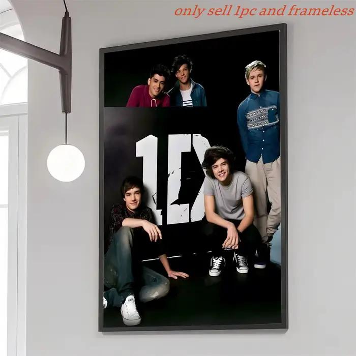 Affiche murale de groupe de rock Music Not-O-One Direction, autocollant mural, impression photo, aff