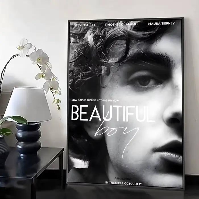 Affiche de film beau garçon, art HD, mur collant, imperméable, pour la maison, le salon, la chambre