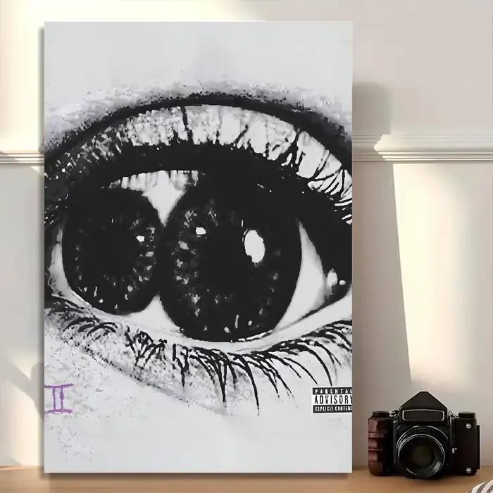 Art mural rétro Lucki rappeur, 1 pièce, pour décoration de cuisine, imprimés d'affiches, décoration