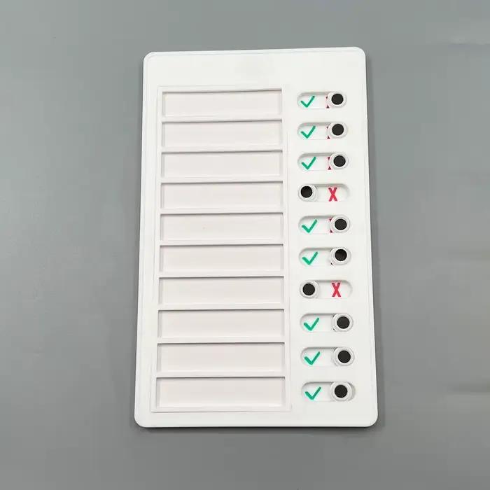 1 tableau de liste de notes pour adultes et enfants, pour la planification et les rappels, tableau d