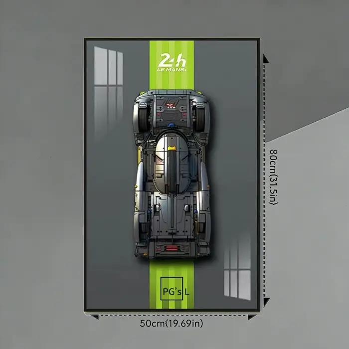 Nouvelle boîte de présentation murale pour cadre photo, adaptée au modèle de voiture LEGO 42156 PEUG
