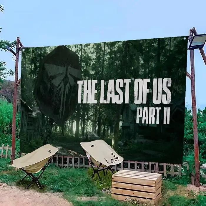 Bannière de décoration intérieure The Last of Us MOVIE, style rétro, motifs multiples, pour studio o