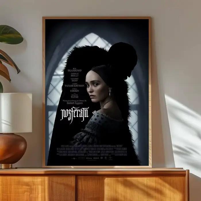 Affiche de film N-Nosferatu, affiches autocollantes, autocollant en papier imperméable, décoration p