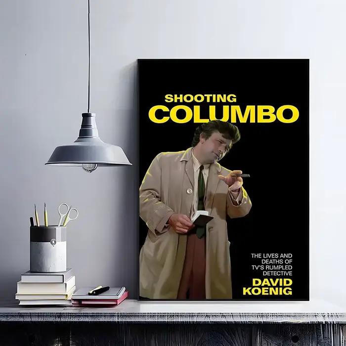 Affiche de détection policière C-Columbo, art rétro, décoration pour restaurant et bar
