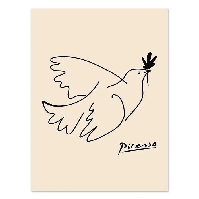 Matisse Marché aux Fleurs Mur Art Picasso Sueur Affiche Impression Abstrait Nordique Salon Maison Pe