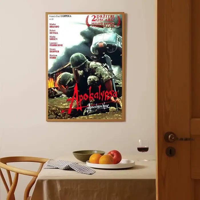 Affiche autocollante avec personnage de film classique, Apocalypse Now, pour salon, chambre à couche