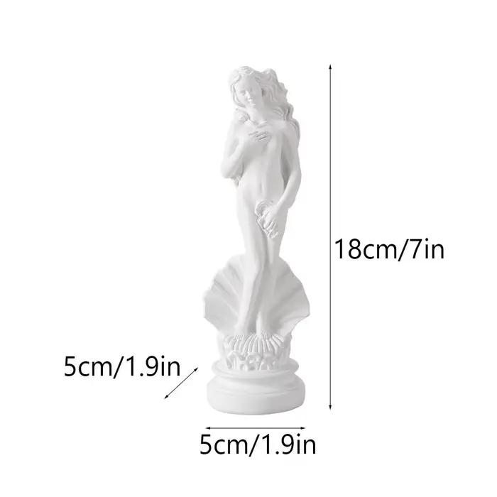 Statue d'Afrodite la mythologie grecque déesse de la beauté, Figurine Miniature en résine, décor d'é