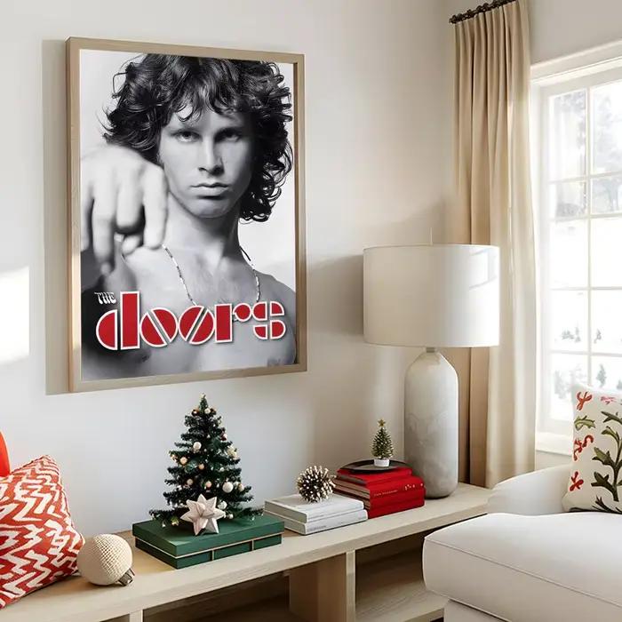 Affiche de groupe de Rock D-Doors Jim Morrison, Design artistique, décor mural Premium pour chambre
