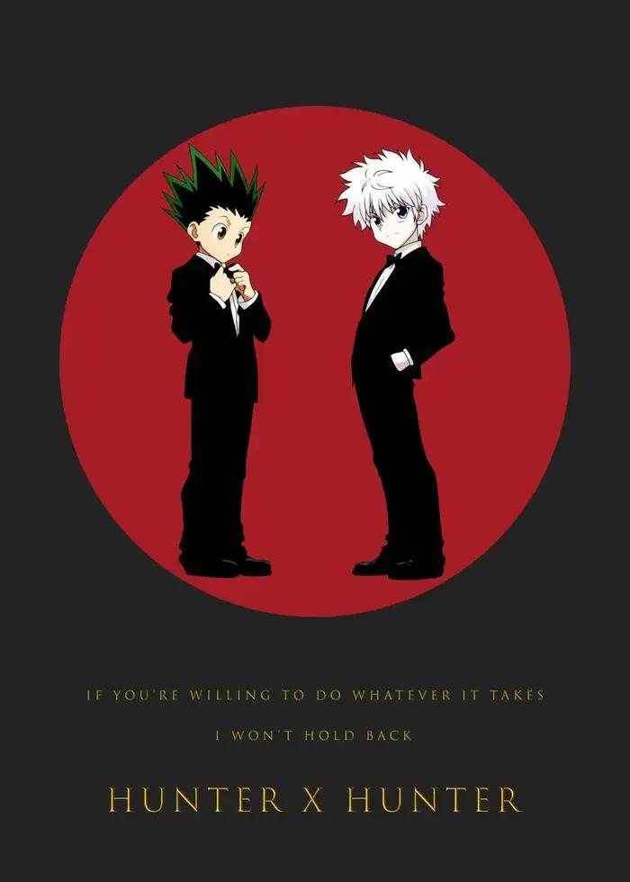Affiche d'anime japonais Hunter x Hunter, GON complétant l'ECSS, art mural, décoration de la maison,