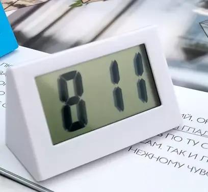 Horloge de bureau Simple, Mini petite horloge numérique de bureau, silencieuse, petite réveil, horlo
