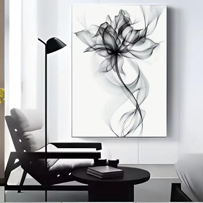 Peinture calligraphie sans cadre, toile parfaite sans cadre, conçue pour la maison, la salle à mange