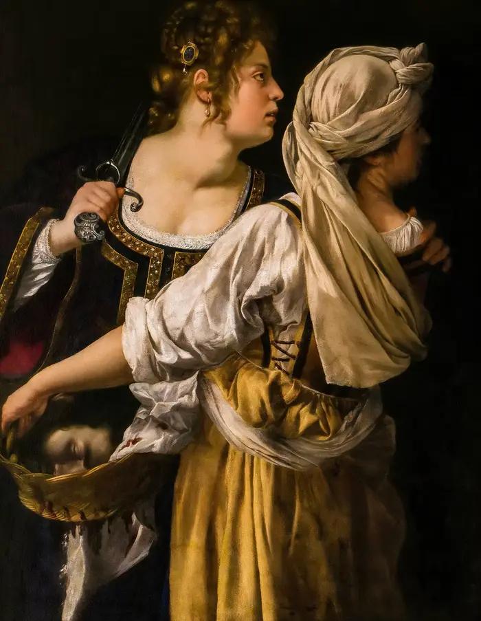 Affiche vintage féministe baroque italienne Renaissance, peinture sur toile d'artiste Artemisia Gent