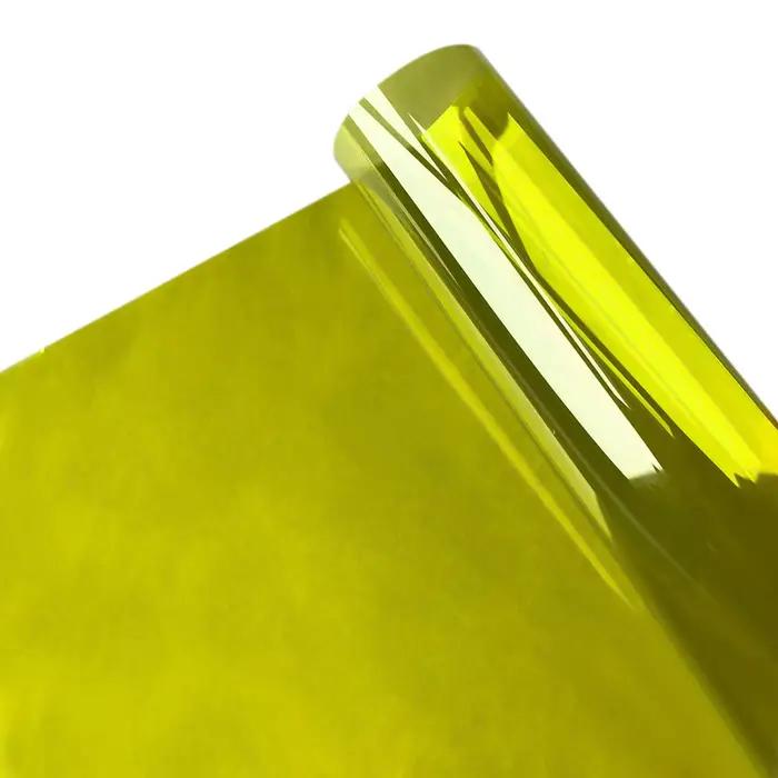 Film de fenêtre coloré 40cm x 120cm, teinte de verre teintée, autocollants transparents auto-adhésif