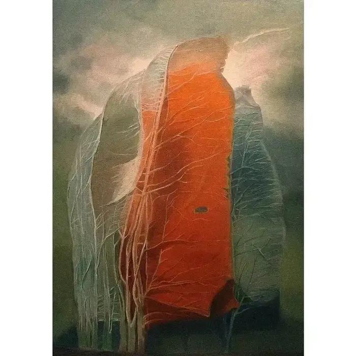 Zdzisław Beksiński oeuvre affiche imprime polonais surréaliste sombre toile peinture gothique mur Ar