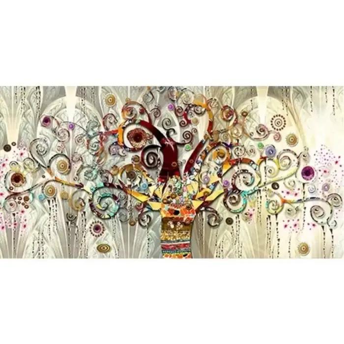 Peintures à l'huile sur toile, arbre de vie par Gustav Klimt, affiche, imprimés d'arbres célèbres, A
