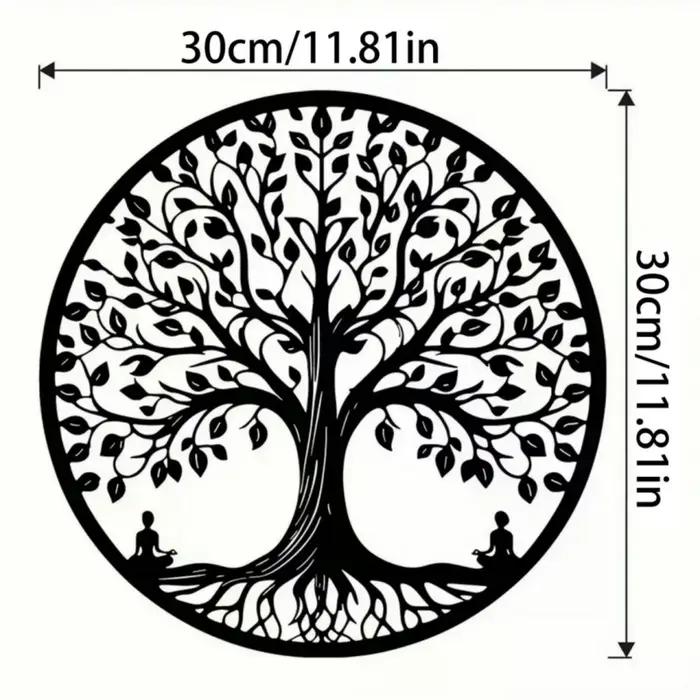 Décorations murales Big Tree Art pour la maison, le bureau, le café, le bar, cadeau pour les amoureu