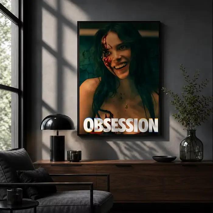 Affiche sur le thème O-Obsession, art mural auto-adhésif HD, imperméable, idéal pour la maison, le b